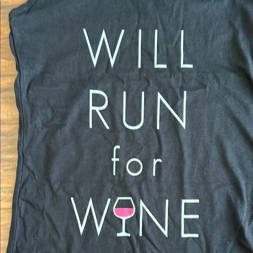 Chin Up Apparel Black Sleeveless Racerback Tank Top - Picture 4 of 6